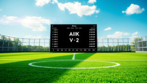 Statistik AIK fotboll mot Sirius – H2H, resultat och tidslinje