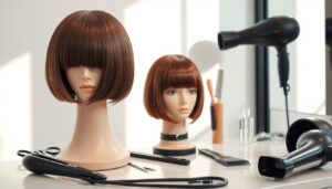 Uppklippt kort bob med lugg – 2026 trender, styling & tips